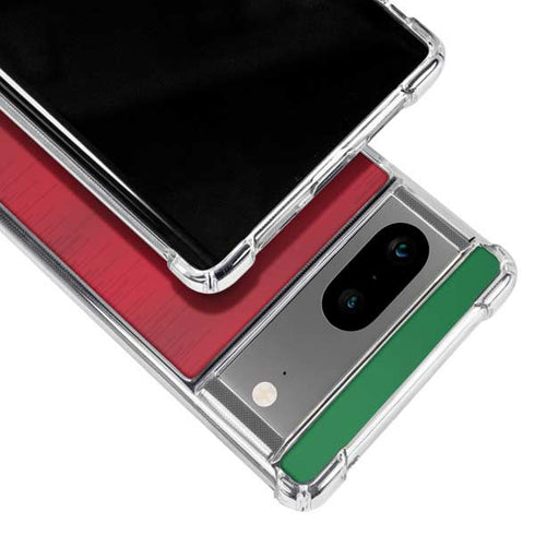 Portugal Soccer Flag Google Pixel 8a Clear Case